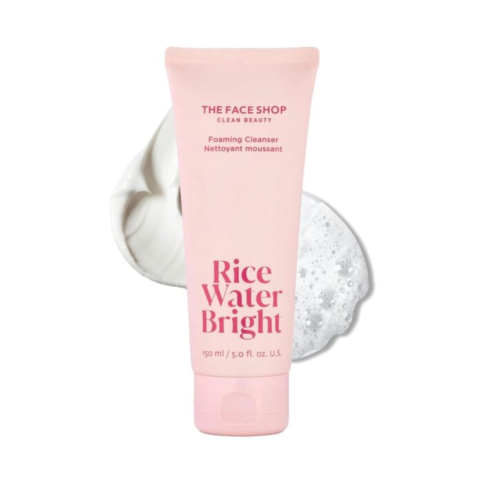 The Face Shop Rice Water Bright Foaming Cleanser Nettoyant Moussant