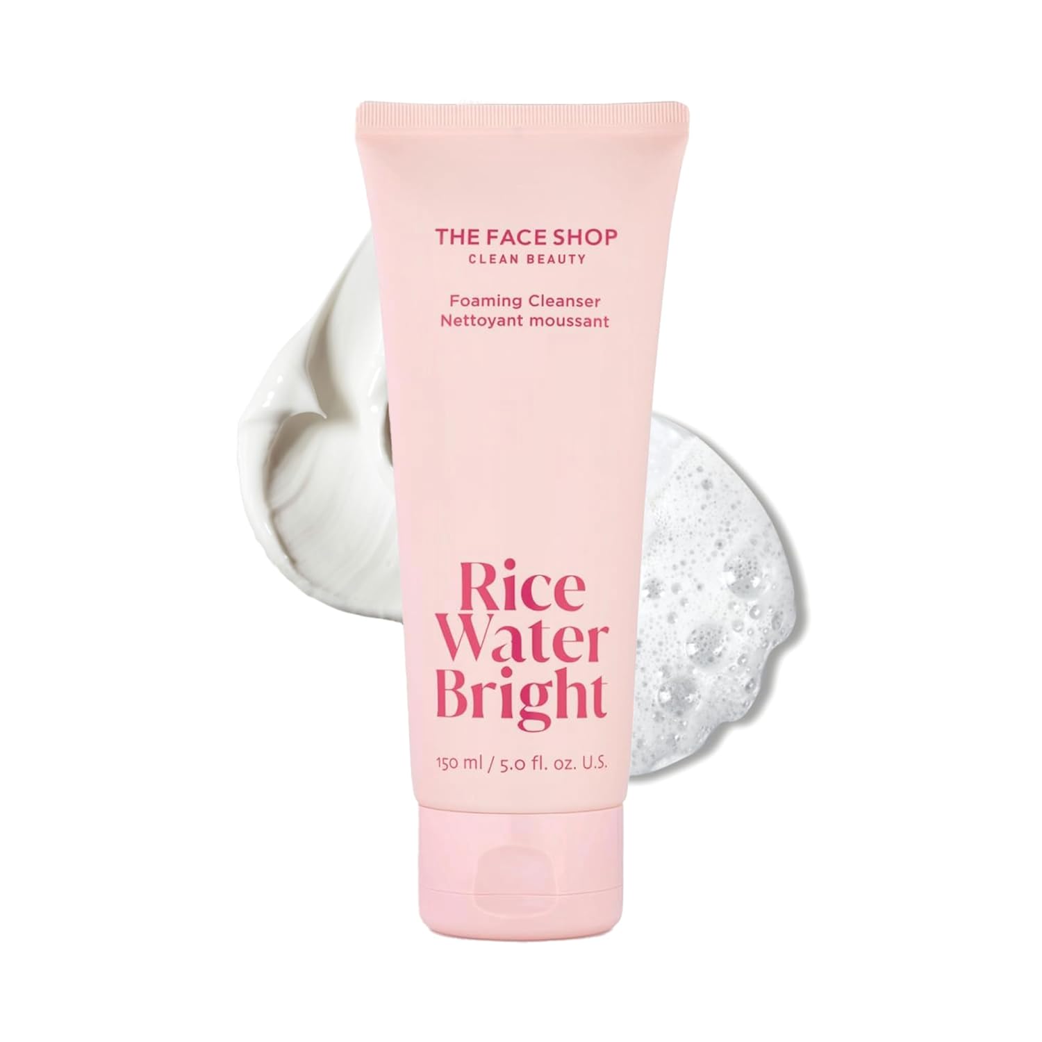 The Face Shop Rice Water Bright Foaming Cleanser Nettoyant Moussant