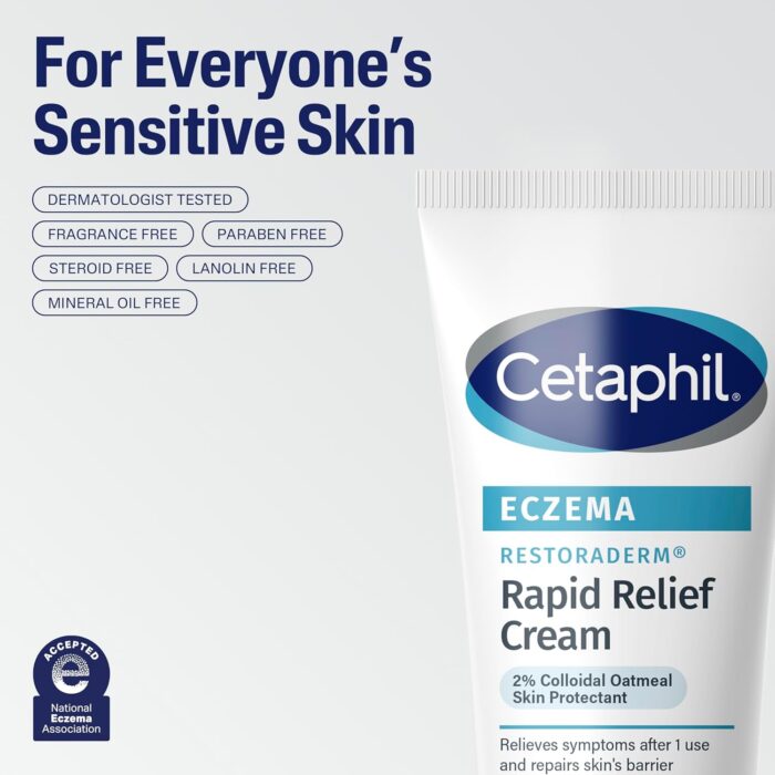 Cetaphil Eczema Restoraderm Rapid Relief Cream 227g - Image 5