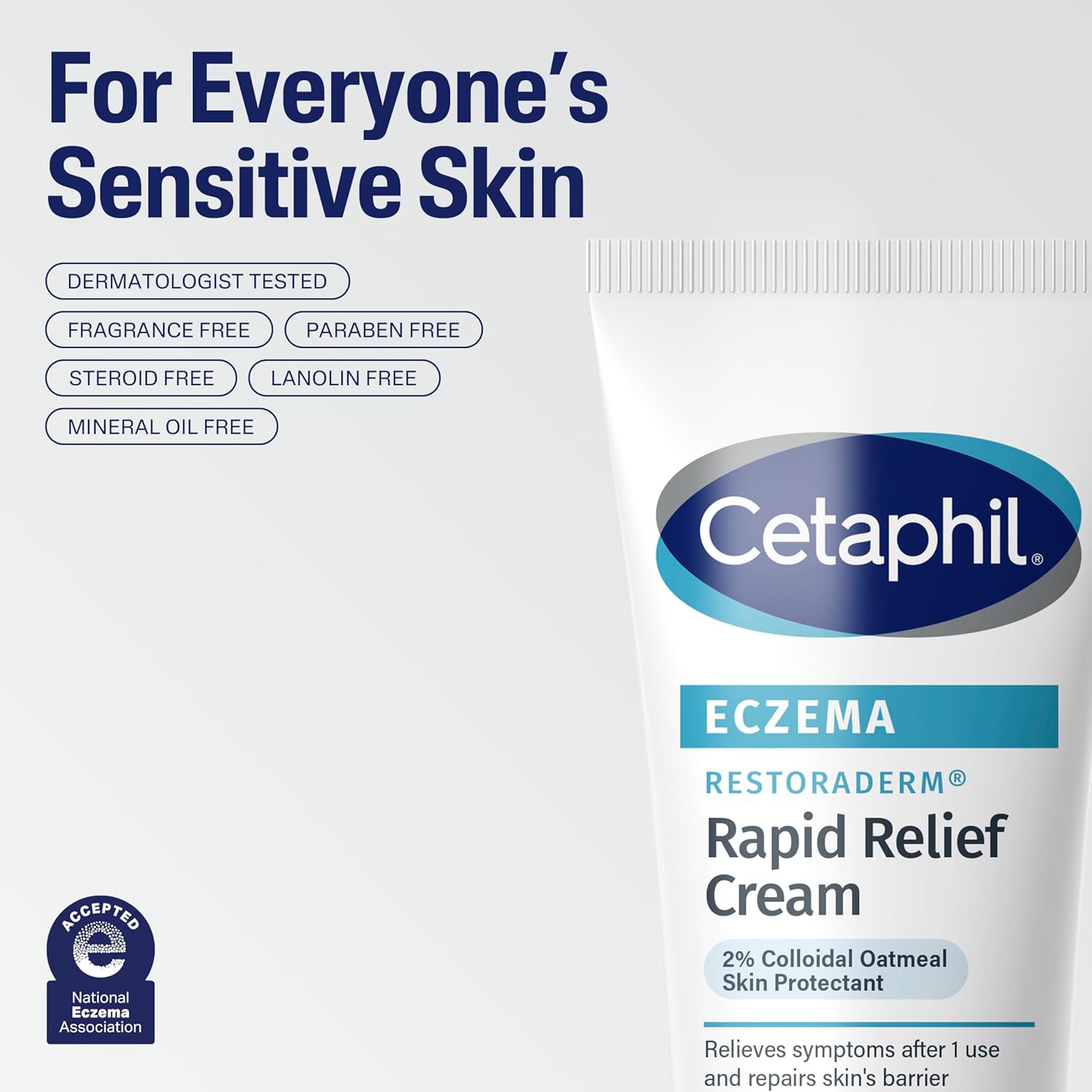 Cetaphil Eczema Restoraderm Rapid Relief Cream 227g - Image 5